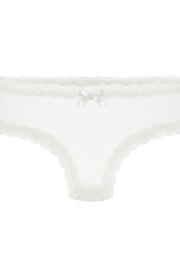 Thumbnail - Hunkemöller Brazilian V-shape Mesh Grün