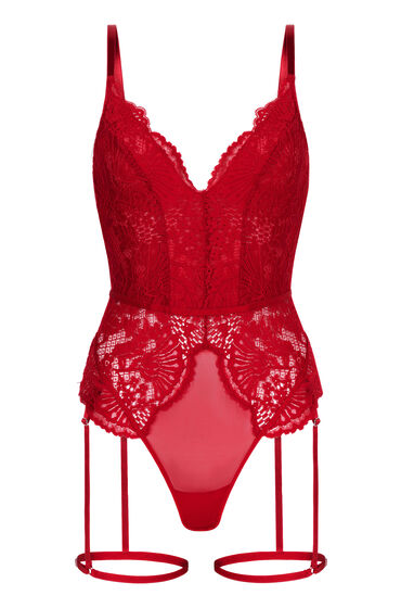 Thumbnail - Hunkemöller Body Whitney Rot