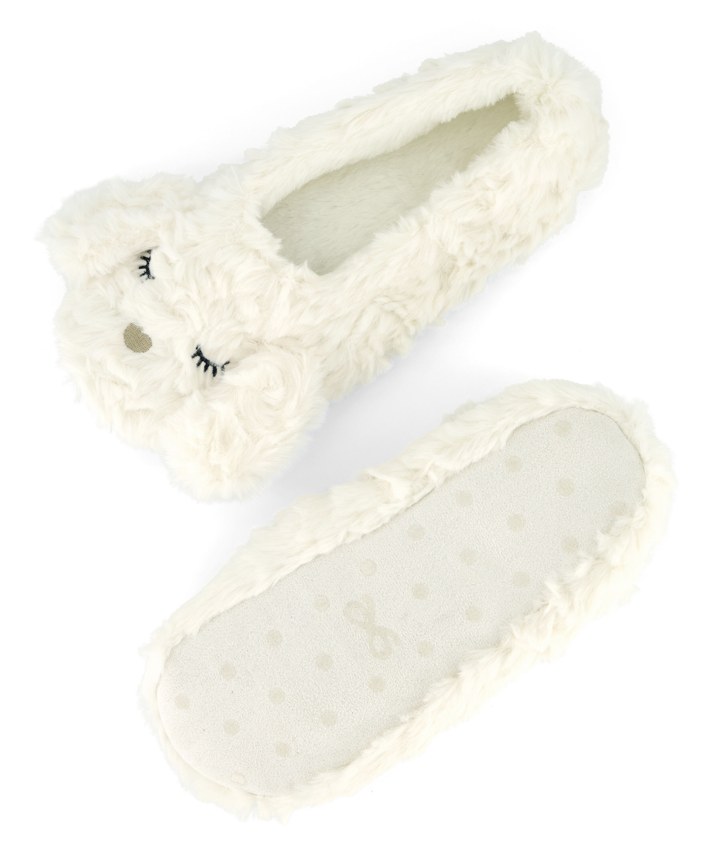 Pantoffeln Ballerina - Weiß - Pantoffeln - Hunkemöller