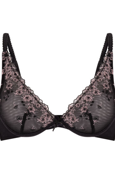 Thumbnail - Hunkemöller Unwattierter Bügel-BH Chloe Schwarz