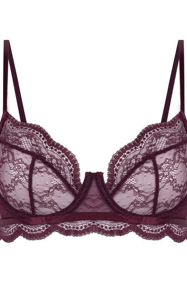 Thumbnail - Hunkemöller Unwattierter Bügel-BH Isabelle Lila