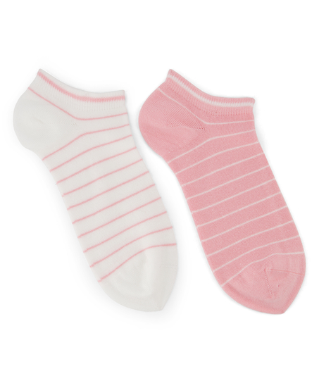 2 Paar Socken, Rosa