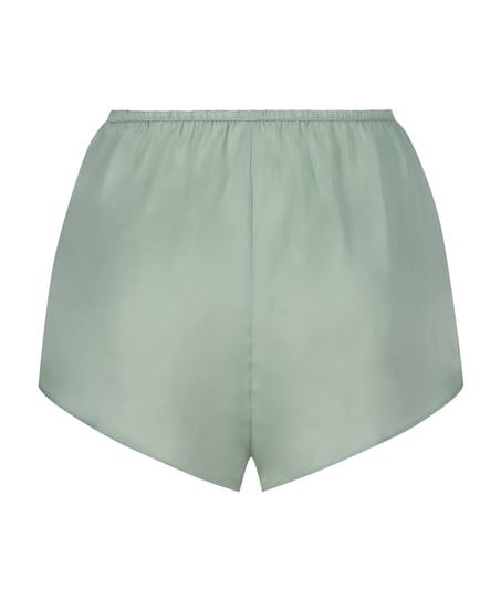 Pyjama-Shorts Satin Marcela, grün