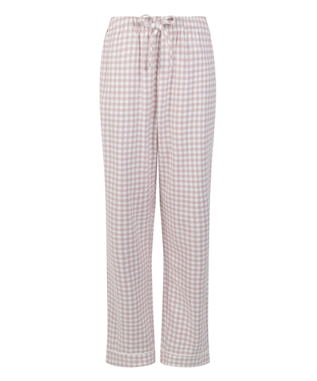 Pyjamahose aus Flanell, Lila