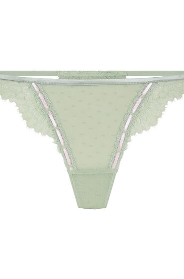 Thumbnail - Hunkemöller String Dorothy Grün