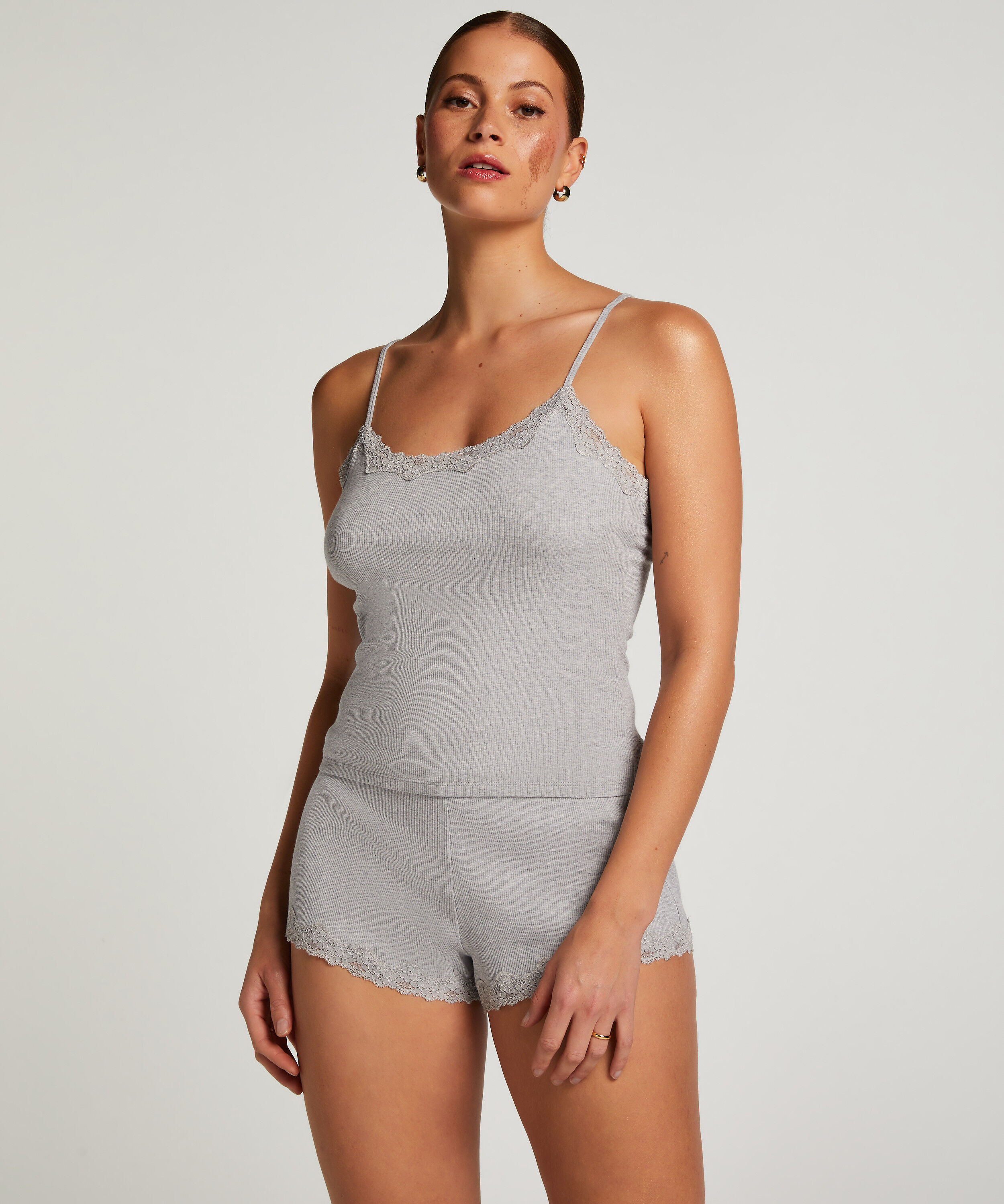 Pyjama-Set, Grau Pyjama-Set, Grau