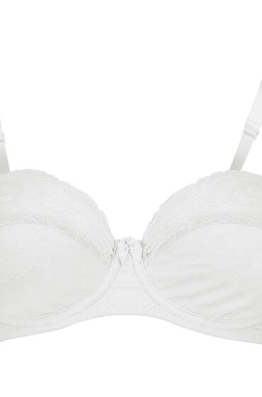 Thumbnail - Hunkemöller Unwattierter Bügel-BH Sophie Weiß