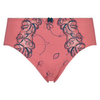 Hochgeschnittener Slip Diva, Rose