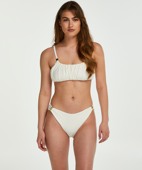 Bikini Crop Top Kira, Weiß