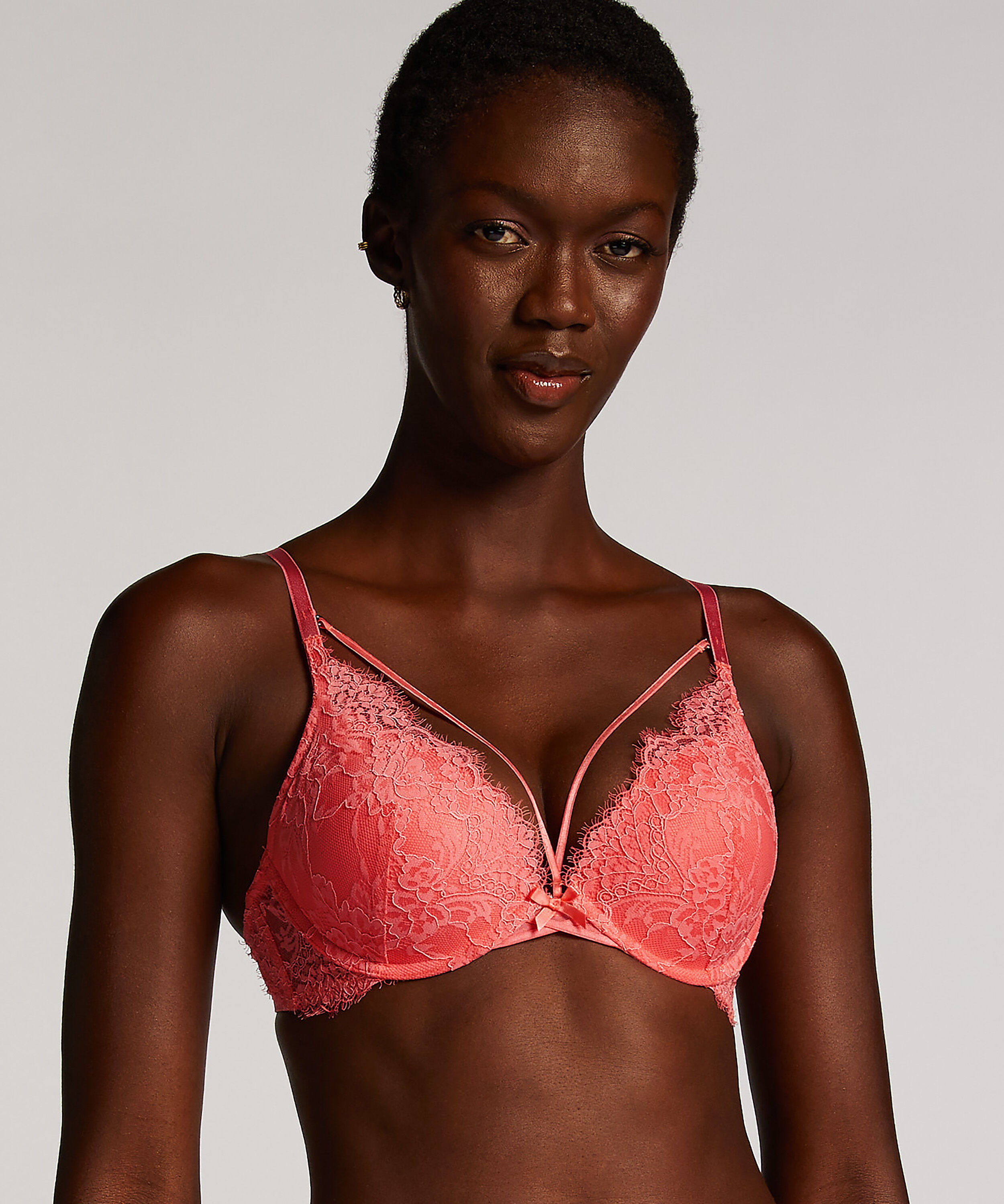 Vorgeformter Push-up-Bügel-BH Arabella, Rosa