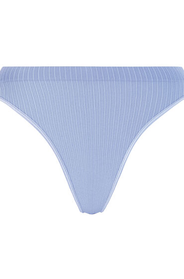 Thumbnail - Hunkemöller Hoch ausgeschnittener String Dianne Blau