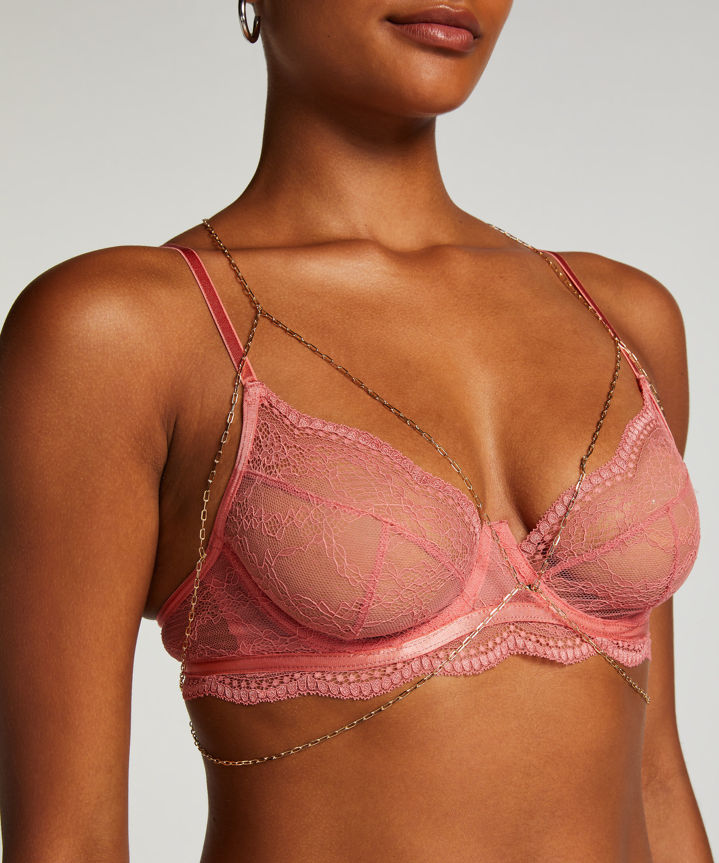 Bralette Chain, Gelb Bralette Chain, Gelb