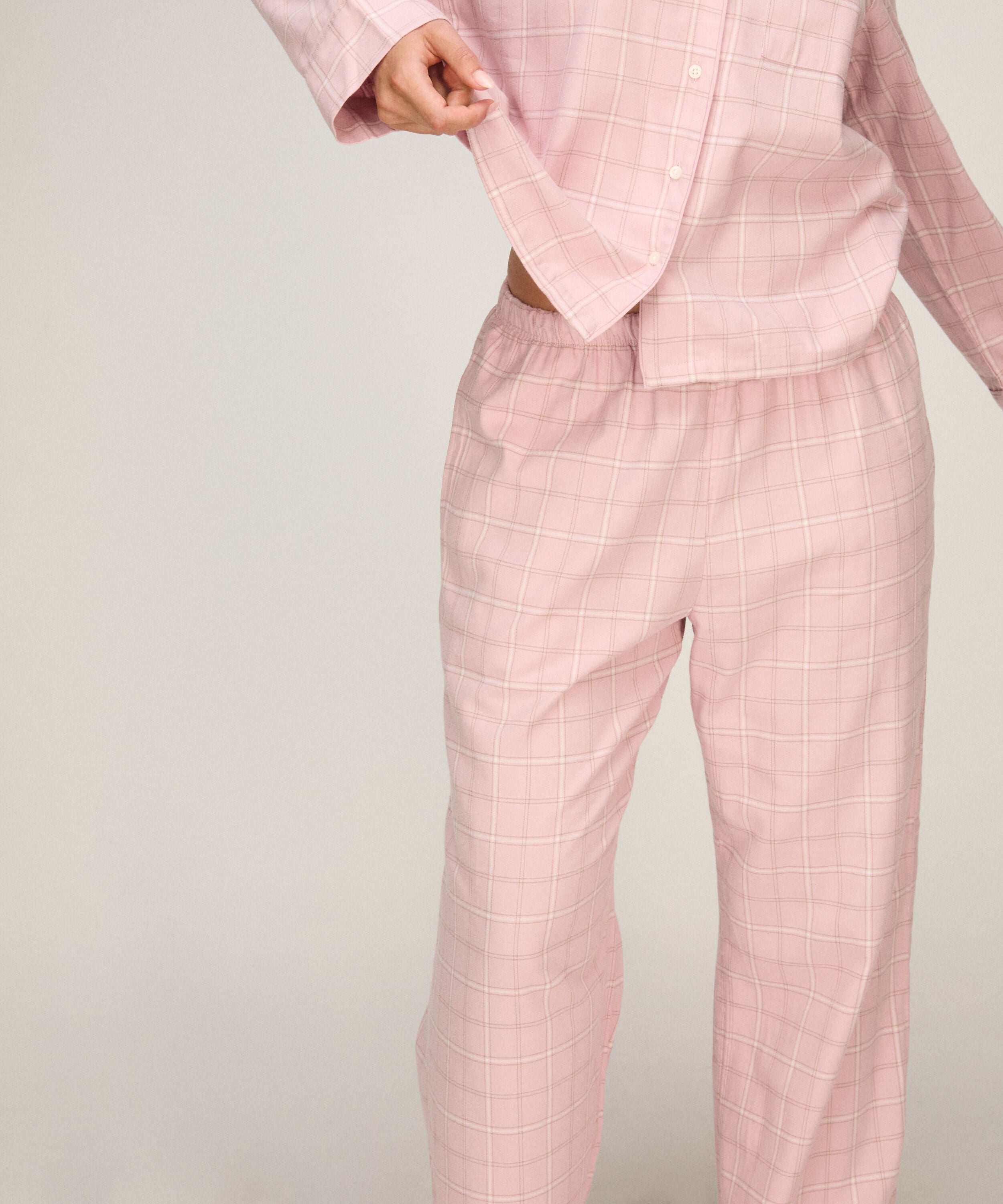 Karierte Pyjamahose