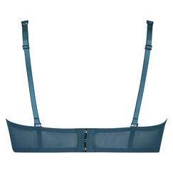 Vorgeformter B&uuml;gel-BH Maya, strapless, Blau