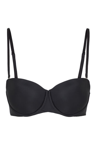 Thumbnail - Hunkemöller Vorgeformter trägerloser Bügel-BH Jane Schwarz
