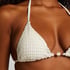 Triangle-Bikini-Top Maui, Weiß