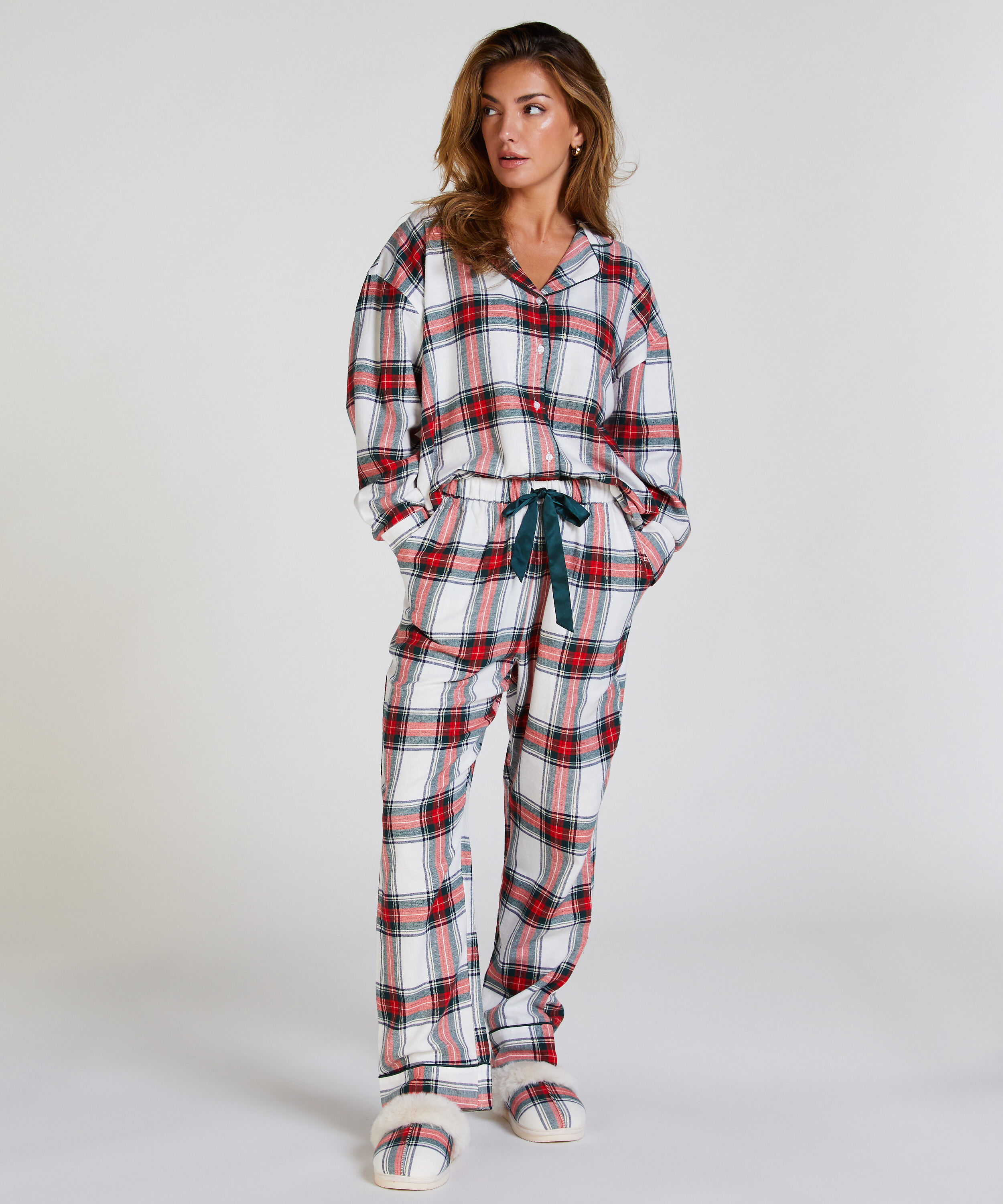Pyjamahose aus Flanell