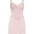 Slipdress Lace Camille, Rosa