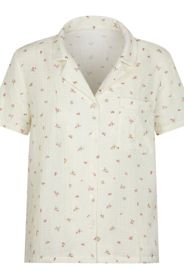 Thumbnail - Hunkemöller Musselin-Jacke Weiß