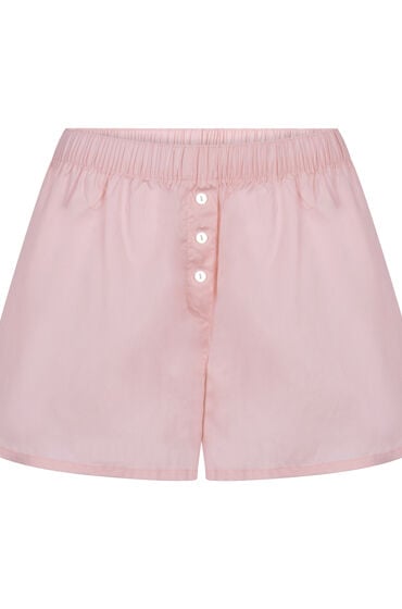 Thumbnail - Hunkemöller Shorts Baumwolle Rosa