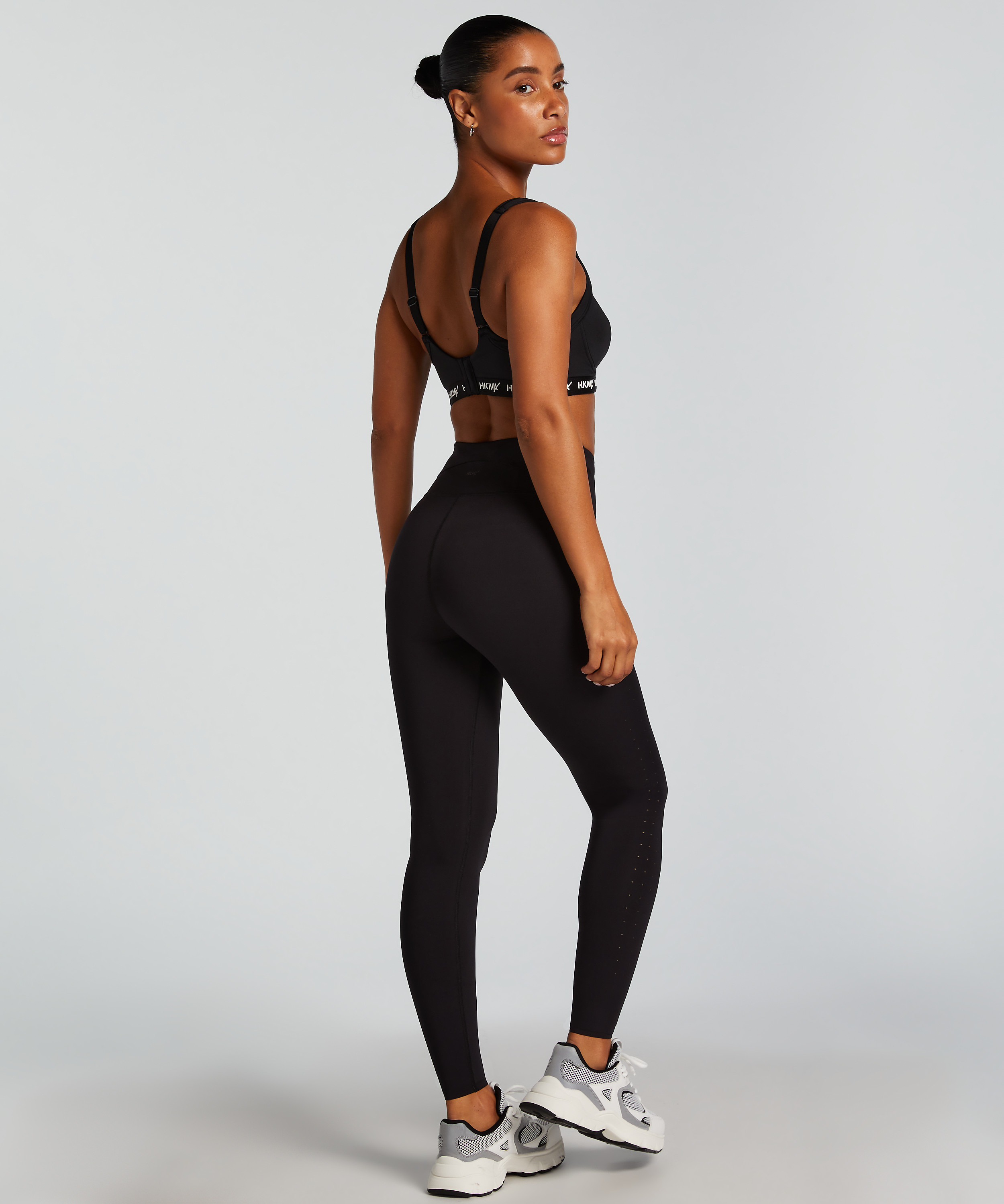 HUNKEMÖLLER Femme Soutien-Gorge de Sport HKMX The Elite 2 Level 3 Noir B85