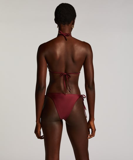 Bikini Slip mit hohem Beinausschnitt Yucatan, Rot