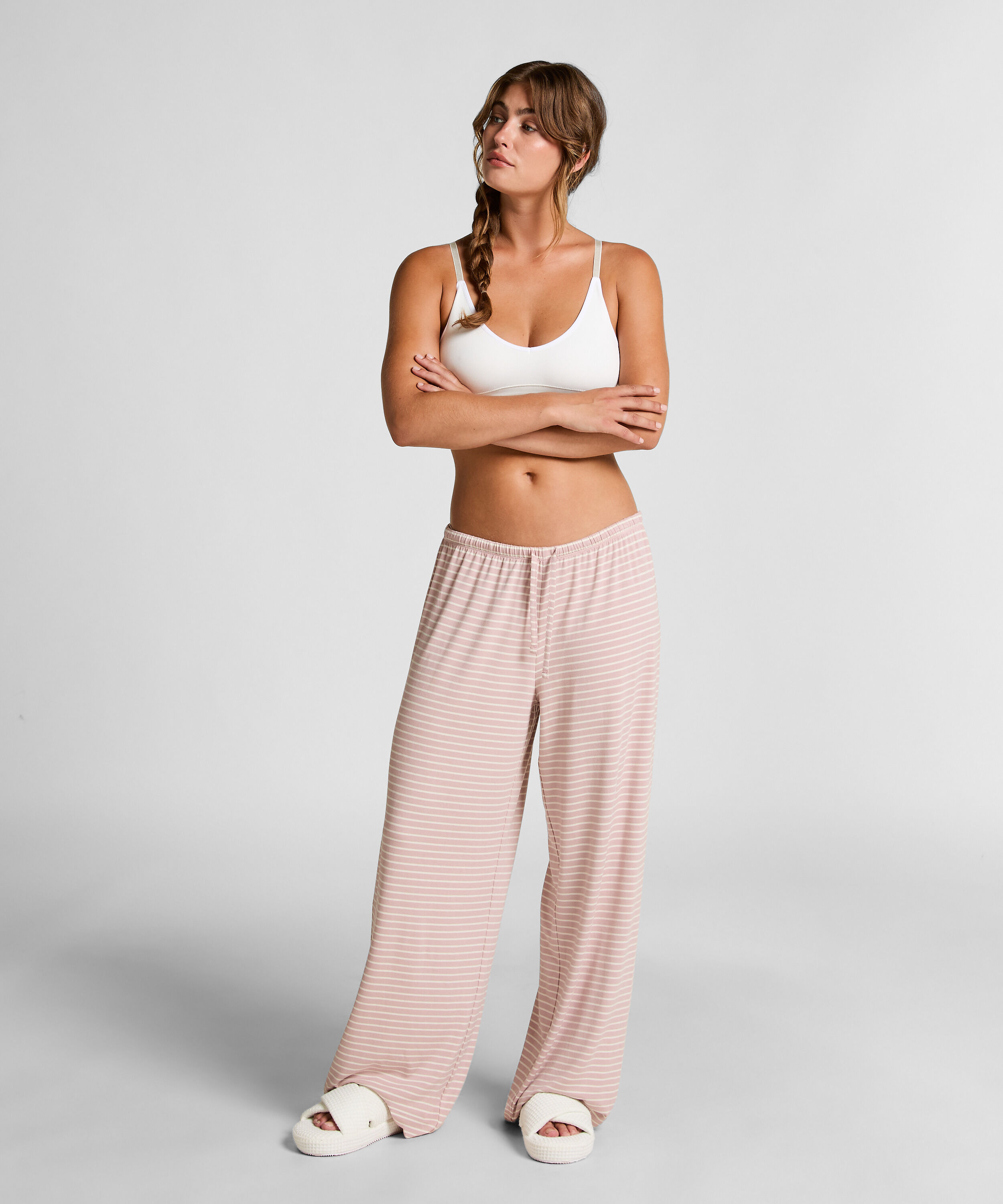 Jersey-Hose, Rosa Jersey-Hose, Rosa