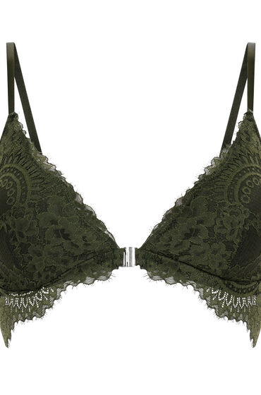 Thumbnail - Hunkemöller Triangel-Bralette Amara Grün