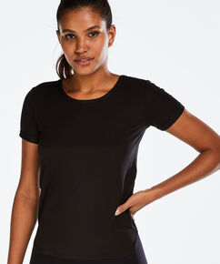 HKMX Sportshirt aus Mesh, Schwarz