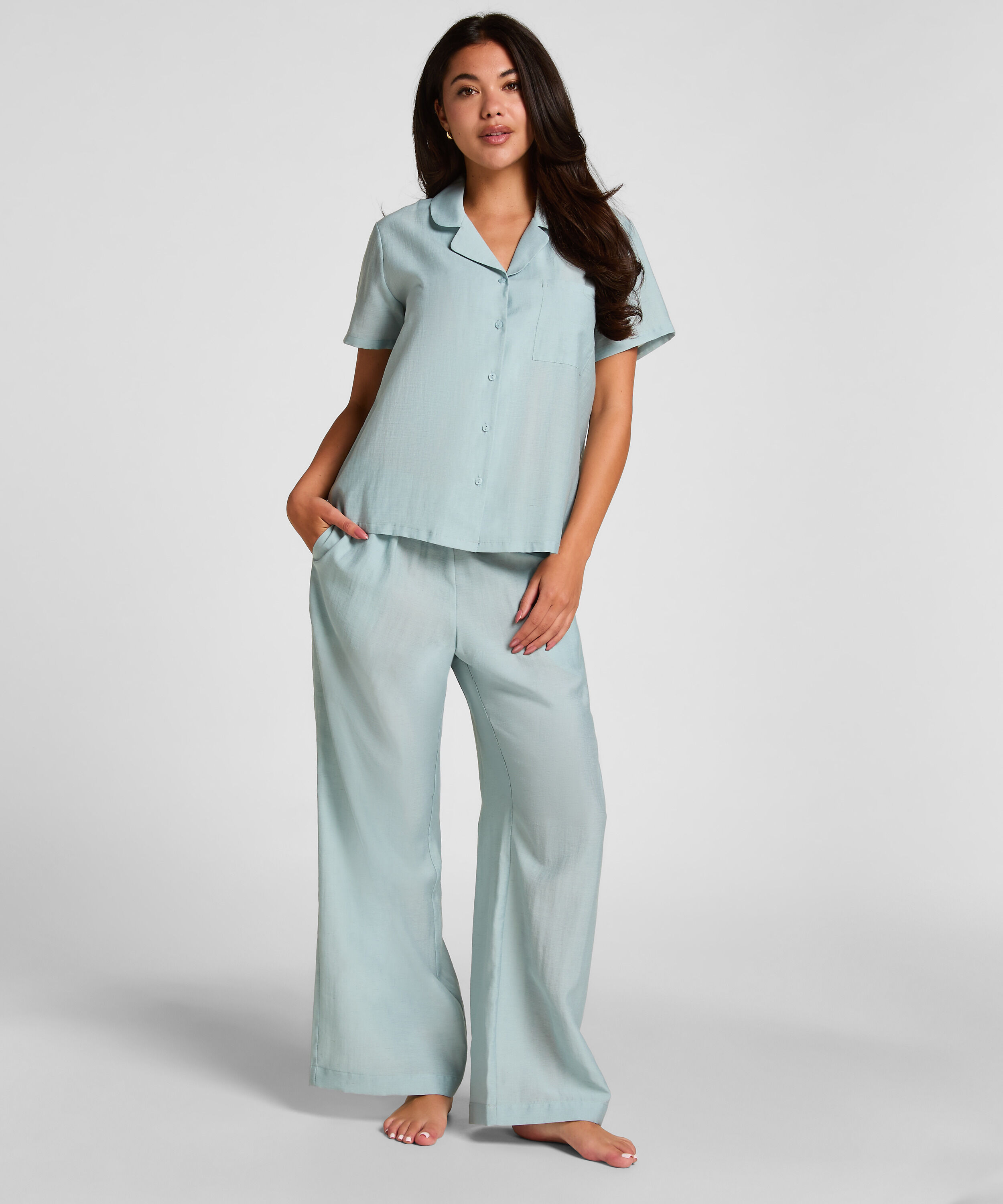 Pyjama-Hose Crinkled