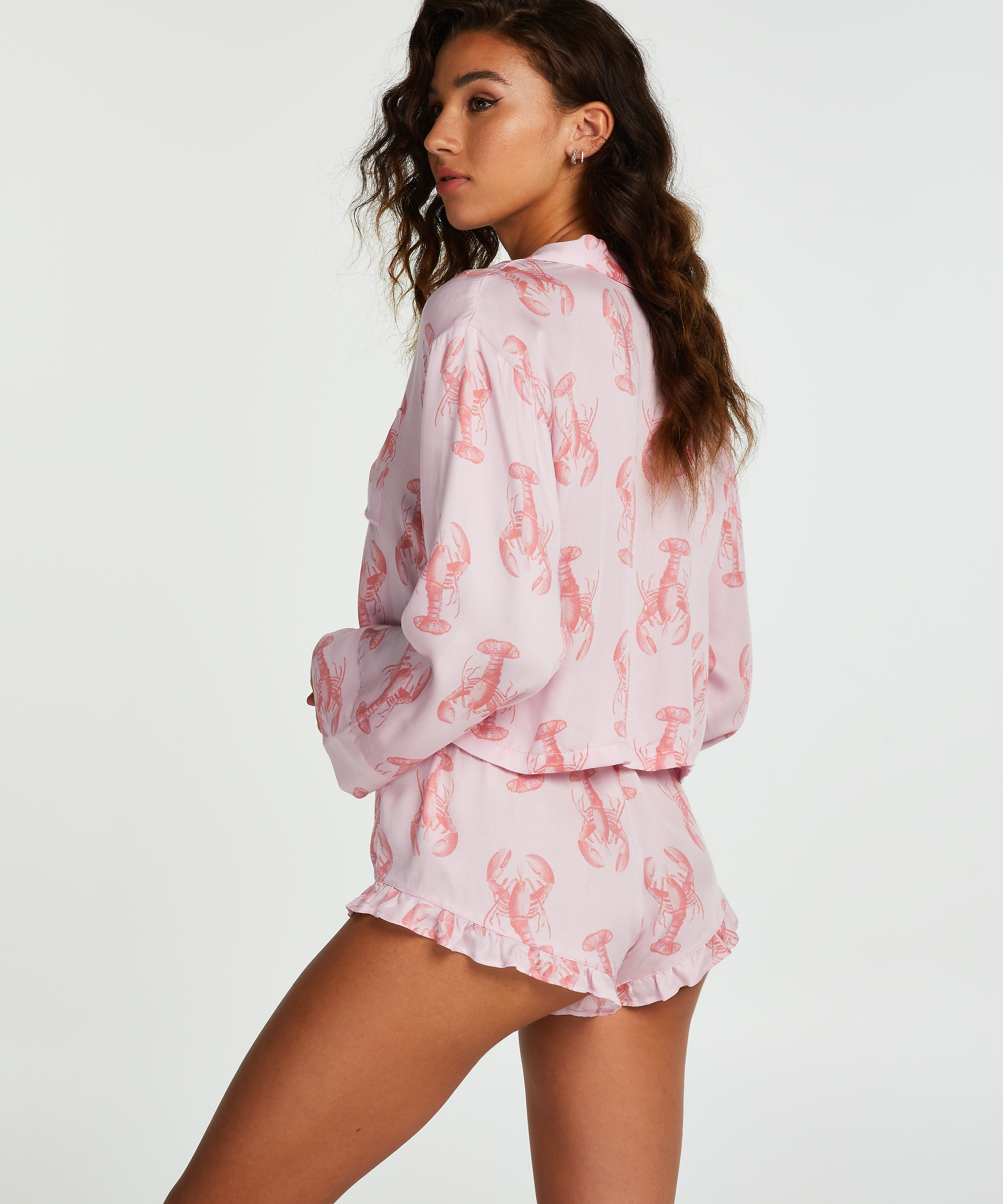 Pyjama-Shorts, Rosa, main