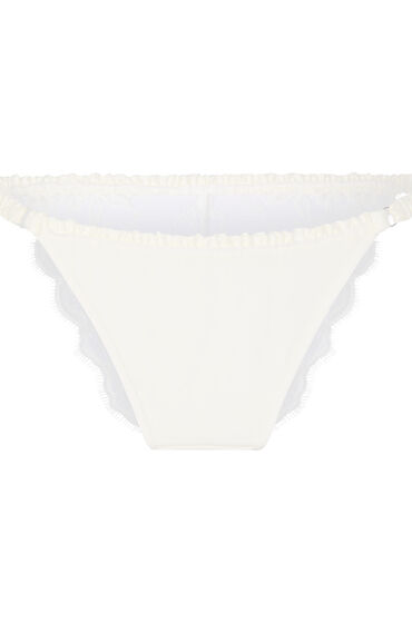 Thumbnail - Hunkemöller Hoch geschnittener Brazilian Eva Weiß