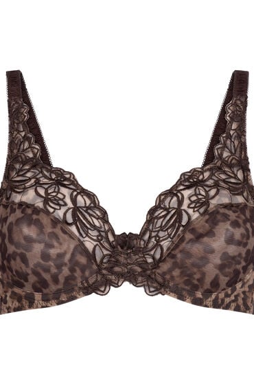 Thumbnail - Hunkemöller Unwattierter Bügel-BH Diva Braun