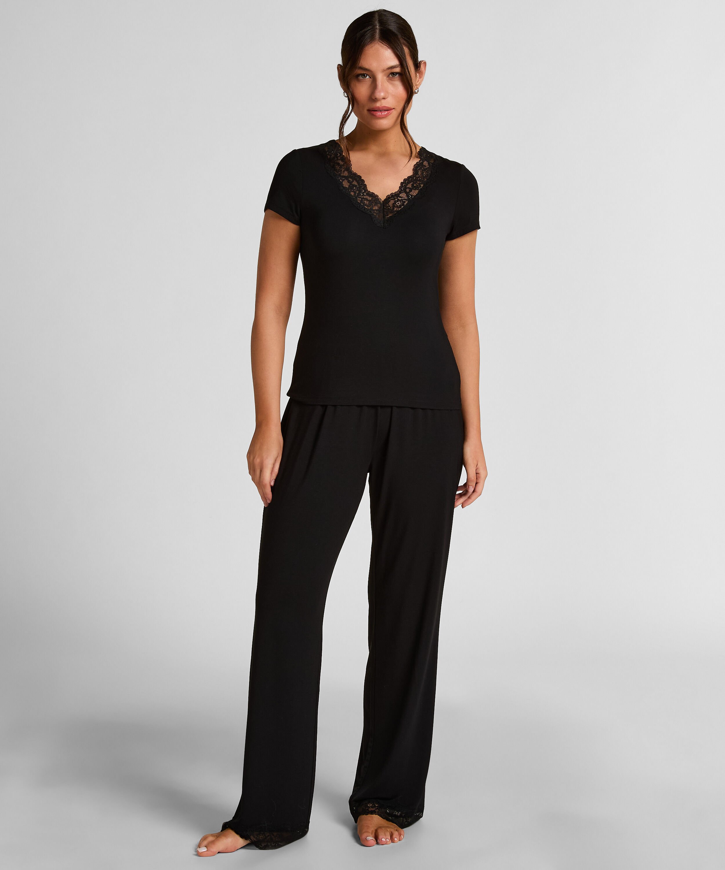 Pyjamaset Nana, Schwarz