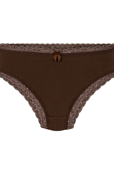 Thumbnail - Hunkemöller Brazilian Georgia Baumwolle Braun