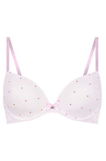 Thumbnail - Hunkemöller Vorgeformter Bügel-BH Plunge Rosa