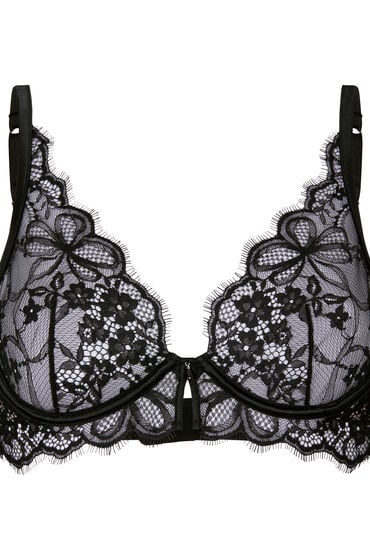 Thumbnail - Hunkemöller Ungepolsterter Bügel-BH Prina Schwarz