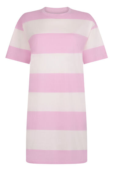 Thumbnail - Hunkemöller Nachthemd Rundhalsausschnitt Rosa