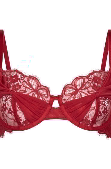 Thumbnail - Hunkemöller Marianna Unwattierter Bügel-BH Rot