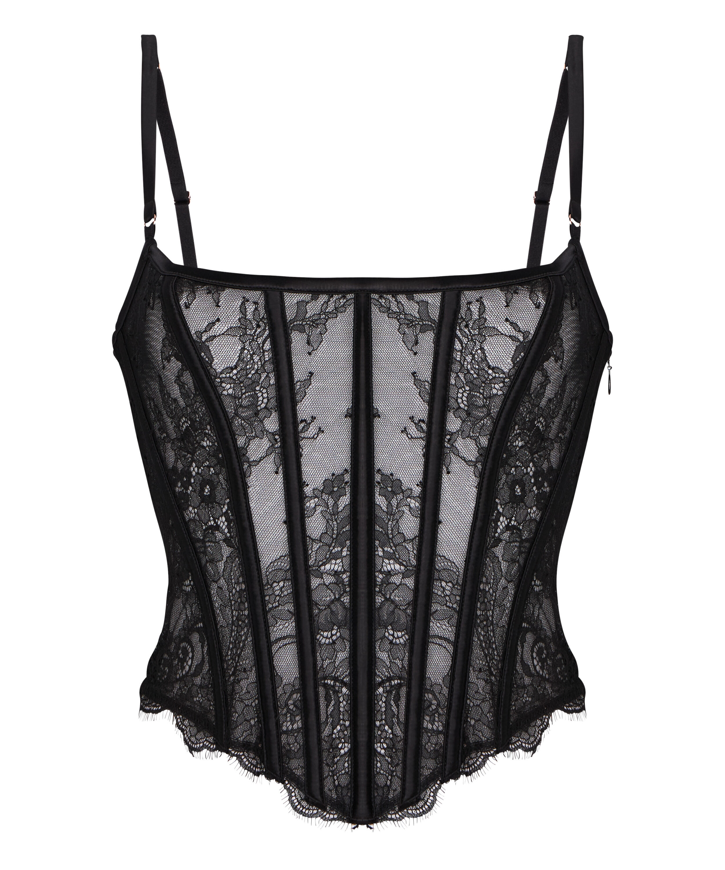 Bustier Sylvia, Schwarz