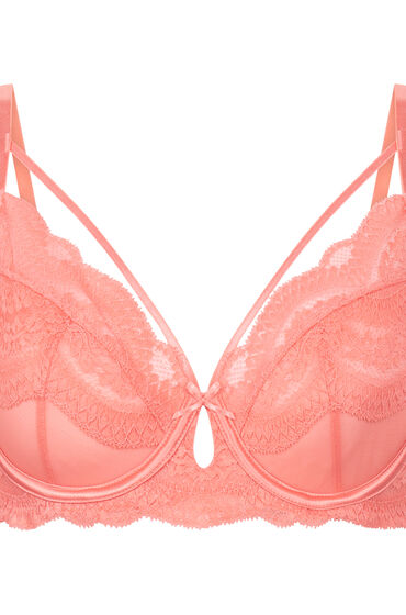 Thumbnail - Hunkemöller Unwattierter Bügel-BH Robijn Rosa