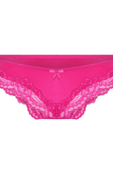 Thumbnail - Hunkemöller Brazilian Lace & Shine Rosa