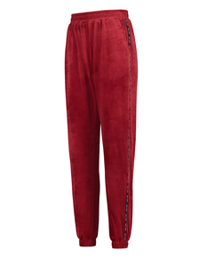 Tall Jogginghose aus Velours Loose Fit, Rot