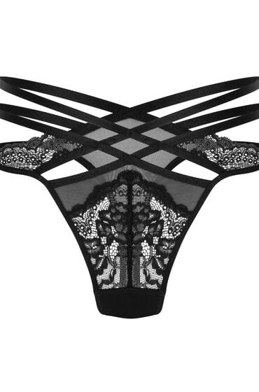 Thumbnail - Hunkemöller String Janine Schwarz