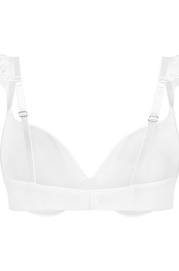 Thumbnail - Hunkemöller Vorgeformter Maximizer-Bügel-BH Posie Weiß