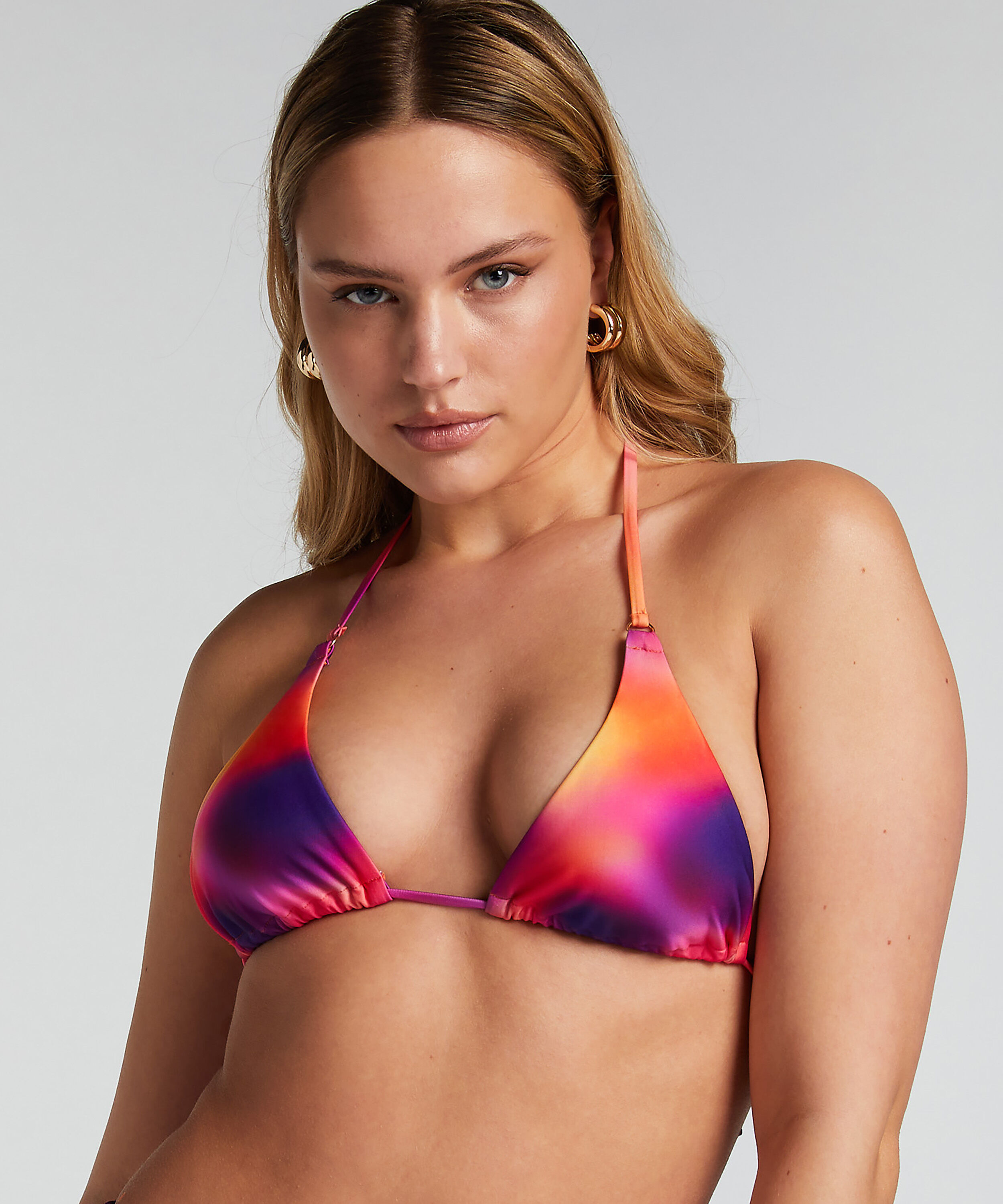 Triangle Bikinitop Sunset, Lila
