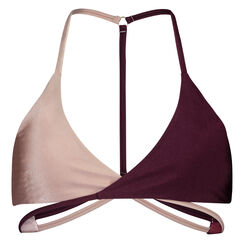 Triangel-Bikinitop Times Two, Rose