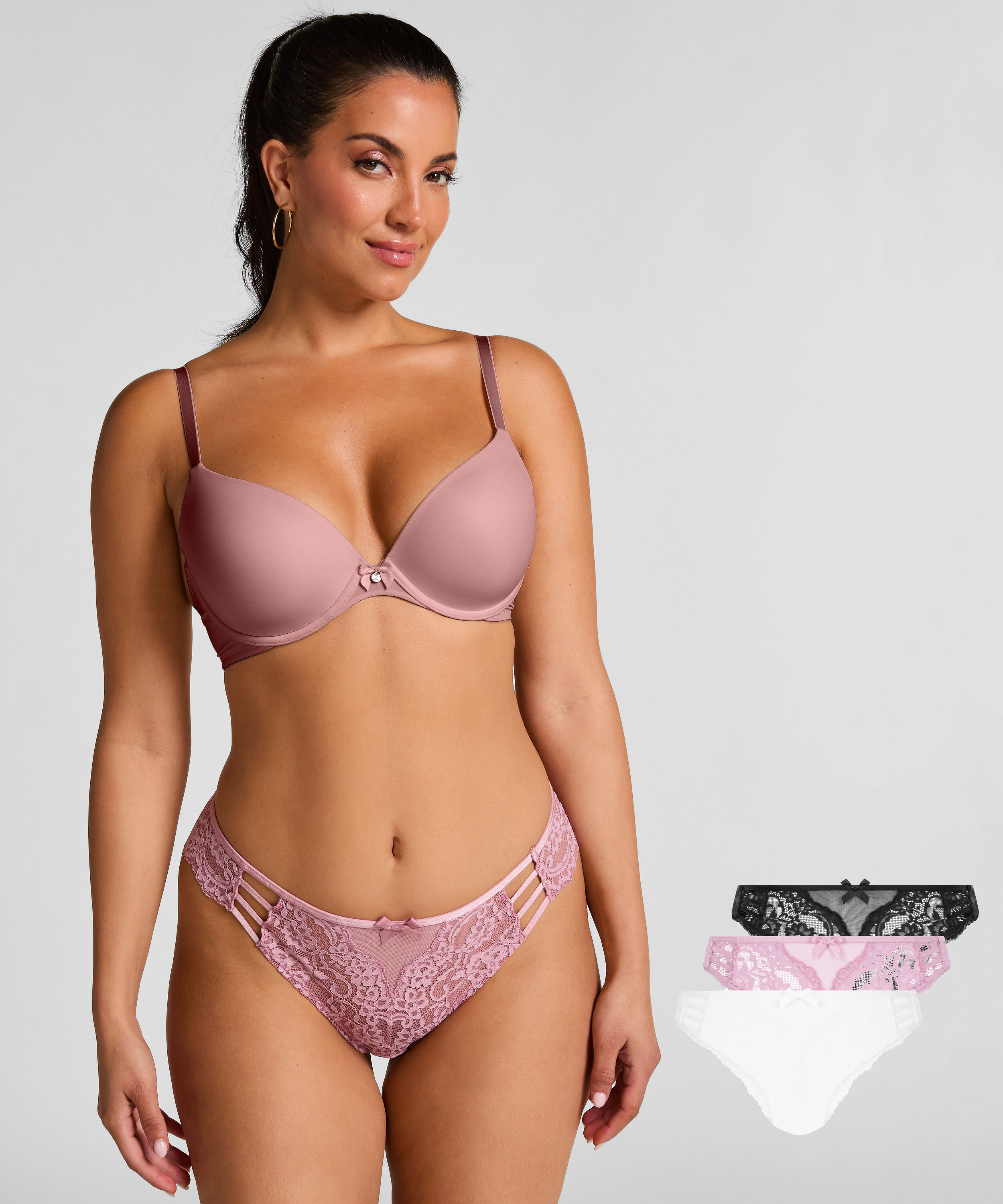 3er-Set Brazilian Belle, Rosa 3er-Set Brazilian Belle, Rosa