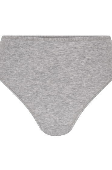 Thumbnail - Hunkemöller Baumwoll-String Grau