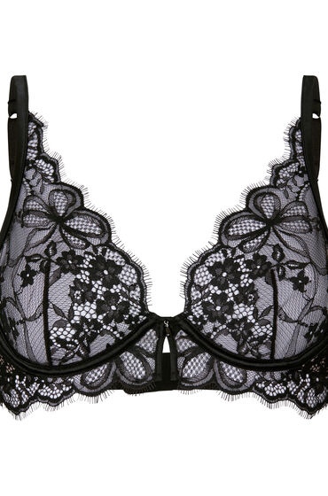 Thumbnail - Hunkemöller Ungepolsterter Bügel-BH Prina Schwarz